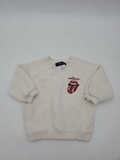 The Rolling Stones Suéter Blanco 18-24M Logotipo Jóvenes Niños Banda Camisa..75 segunda mano  Embacar hacia Argentina