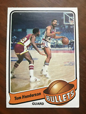 Sharp 1979 1978 Topps Hawaii Rainbows Tom Henderson 2 Zestaw kart do koszykówki na sprzedaż  Wysyłka do Poland