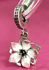 Berloque pendurado autêntico Pandora flor de cerejeira 790667C01 comprar usado  Enviando para Brazil
