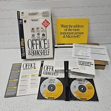 VINTAGE Complete BOX Microsoft Office Professional & Bookshelf v4.3 CD-ROM RARE for sale  Shipping to South Africa