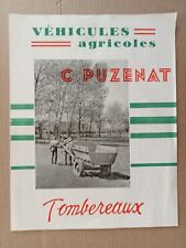 Publicité agricole puzenat d'occasion  Salbris