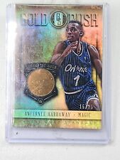 Used, 2012-13 Panini GOLD RUSH Anfernee Hardaway Orlando Magic Card+14kt Gold Coin#JE6 for sale  Shipping to South Africa