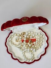Conjunto de collar, pulsera y pendientes de perlas Majorica hechos por el hombre vintage segunda mano  Embacar hacia Argentina
