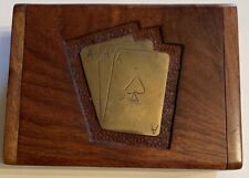 Wooden playing card for sale  Ponca City