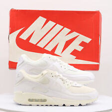 NIKE AIR MAX 90 MENS TRAINERS WHITE WOLF GREY RRP £145 JA for sale  Shipping to South Africa