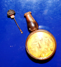 Antiga caixa/garrafa de rapé chinesa em forma de banjo celulóide scrimshaw comprar usado  Enviando para Brazil
