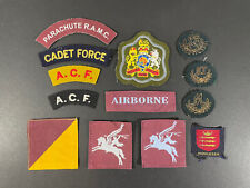 WW2 & Post War British Army, Cloth Shoulder, Unit, Trade Badges for sale  SUTTON-IN-ASHFIELD