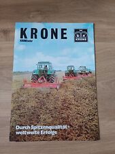 Prospectus tracteur krone d'occasion  Saint-André-lez-Lille