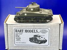 Pistola Panzer tanque Sherman de metal y resina 75 mm Hart Models of England construido 1/48 segunda mano  Embacar hacia Argentina