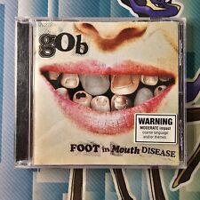 Gob Foot In Mouth Disease 2003 CD Free Post Tracked  comprar usado  Enviando para Brazil
