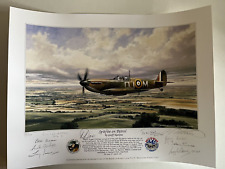 Spitfire patrol print for sale  BARNSLEY