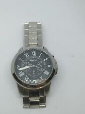 Mens Fossil Black Dial Chronograph Watch for sale  Shipping to South Africa