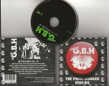 Charged G.B.H. The Punk Singles 1981-84 cd 2002 22 tracks GBH, usado comprar usado  Enviando para Brazil