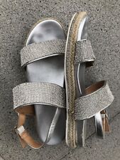 Bequeme sandalen silber gebraucht kaufen  Crailsheim