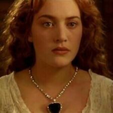 "Precioso Collar ""Corazón del Océano"" de las Películas del Titanic con 17,2 quilates de zafiro y CZ segunda mano  Embacar hacia Argentina