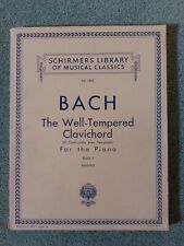 Bach well tempered for sale  SALISBURY