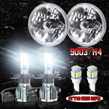 7 Polegadas Redondo Led Farol Hi-Feixe de baixo para Chevy C10 C20 C30 G10 G20 K10 Caminhão, usado comprar usado  Enviando para Brazil