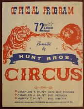 Hunt brothers circus for sale  Ballwin