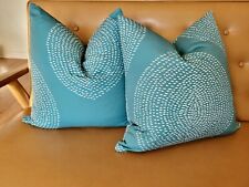 2 teal pillows for sale  Lawndale