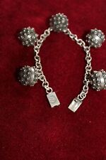 Bracelet breloques argent d'occasion  Villeneuve-la-Guyard