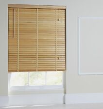 ELLIOTT WOODEN TAPE BLIND 2FT NATURAL 60x160cm Heart of House WINDOW BROWN home for sale  Shipping to South Africa
