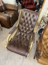 Chesterfield dark brown for sale  CREWE