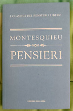 Montesquieu pensieri classici usato  Italia