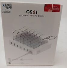 SooPii CS61 6-Port USB Charging Station - Fast Charging Boxed + Sealed New for sale  Shipping to South Africa