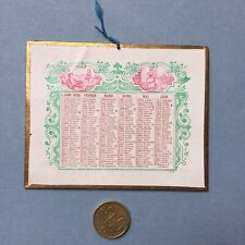 Calendrier miniature 1896 d'occasion  Paris IX