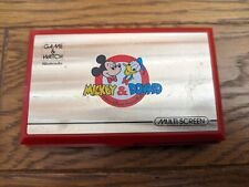 Mouse para Nintendo Game & And Watch Mickey & Donald 1982 Japão comprar usado  Enviando para Brazil