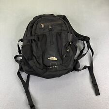 North Face Backpack Black Recon Laptop Bag Outdoors Hiking Travel Padded ^, used for sale  Shipping to South Africa