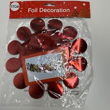 Christmas foil garland for sale  NORWICH