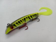 4" Hawg Seekers Bass Snatcher Chart Tiger Jerkbait Crankbait Musky Lure for sale  Shipping to South Africa