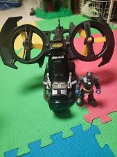 Używany, Fisher Price Hero World Voice Comm Batman & Batwing Helikopter Mattel DC  na sprzedaż  Wysyłka do Poland