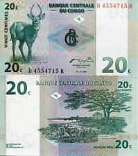 Congo centimes 1997 usato  Anzio