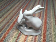 Hollohaza porcelain rabbits for sale  ROSSENDALE