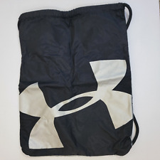 Black & Gray Under Armour Unisex Nylon Athletic Bag Backpack for sale  Shipping to South Africa
