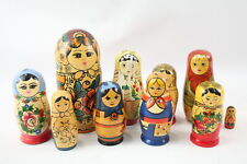 Nesting Dolls Matryoshka Collection Vintage Inc Hand Painted, Women Joblot for sale  Shipping to South Africa