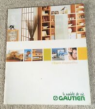 Catalogue meubles gautier d'occasion  France
