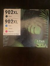 902 XL Printer Ink Refill Cartridges HP Compatible New in Open Box 4 pack   for sale  Shipping to South Africa