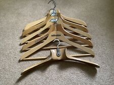 vintage wooden coat hangers for sale  MALTON