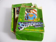 superman cards 1978 for sale  BOLTON