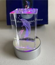 Vtg crystal dolphin for sale  EPSOM