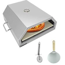 Karpevta Pizza Oven Stainless Steel Outdoor Pizza Oven 15.7''X14''X5.5'' Wood... for sale  Shipping to Ireland