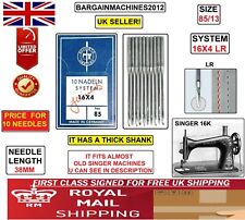 SINGER 16K  SYSTEM:16X4,287,376 SIZE:85/13 INDUSTRIAL SEWING MACHINE NEEDLES, used for sale  Shipping to South Africa