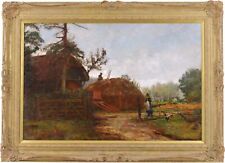 Harvest landscape antique for sale  NOTTINGHAM