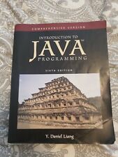 Introdução à Programação Java: Versão Abrangente por Liang, Y. Daniel, usado comprar usado  Enviando para Brazil