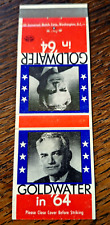 barry match books goldwater for sale  Auburn