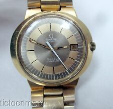 RELÓGIO MASCULINO VINTAGE OMEGA DYNAMIC MOSTRADOR AUTOMÁTICO BULLSEYE GENEVE 41mm BANDA ORIGINAL comprar usado  Enviando para Brazil