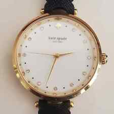 Relógio feminino Kate Spade Holanda mostrador branco pulseira de couro preto vieira… comprar usado  Enviando para Brazil